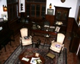 Sitting room display in Serralles Castle Museum
