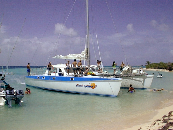 Typical catamaran