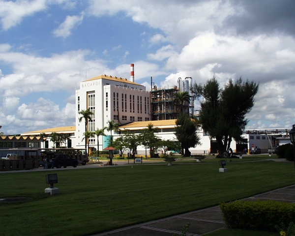 Distillation building